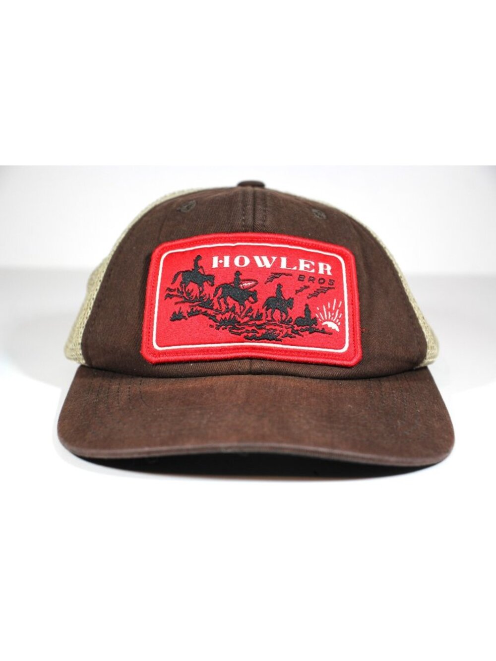 Howler Brothers Bros. Cowboy Spell Out Trucker Hat F1368